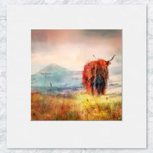 Coo, Small Mounted Print by Lee Scammacca