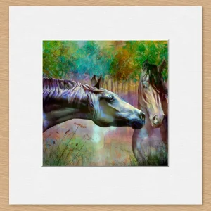 Gees, Small Mounted Print by Lee Scammacca