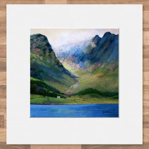 Below Blaven, Small Mounted Print by Margaret Evans