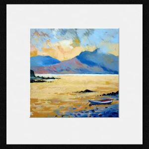 Mellow, Skye, Small Mounted Print by Margaret Evans
