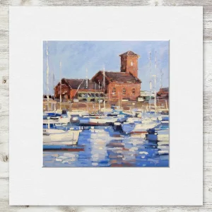 Cecchini's Ardrossan, Small Mounted Print by Peter Foyle