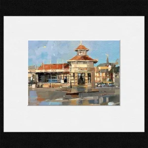 Battlefield Rest, Small Mounted Print by Peter Foyle