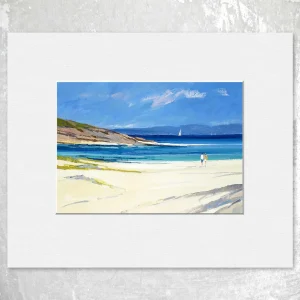 North Shore Iona, Small Mounted Print by Robert Kelsey