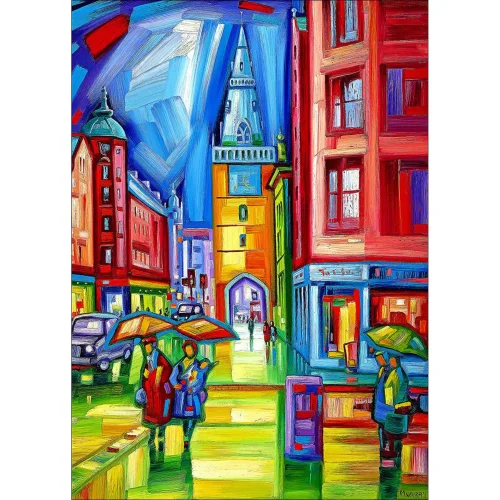 The Tron, Small Mounted Print by Raymond Murray - Image 2