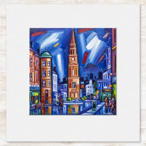 Falkirk, Small Mounted Print by Raymond Murray