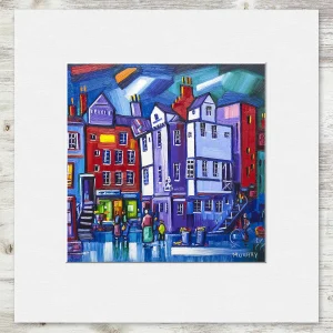 John Knox House, Small Mounted Print by Raymond Murray