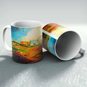 Hail Storms at Whitewell, Mug by Ann Vastano