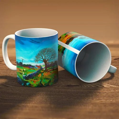 Spring Shoots at Whitewell, Mug by Ann Vastano