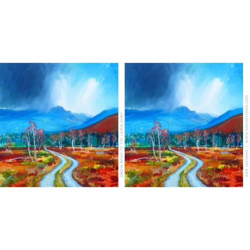 Drove Road to the Lairig Ghru, Mug by Ann Vastano - Image 2