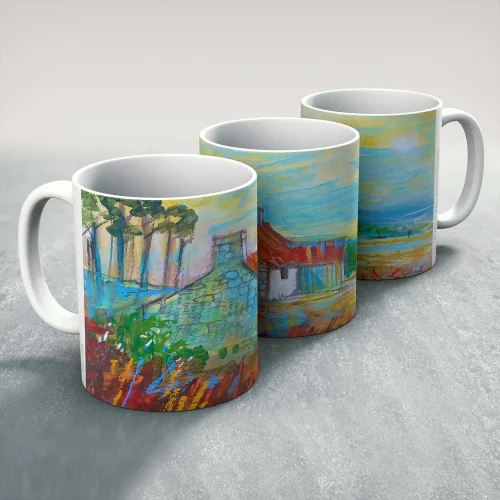 Hill View, Mug by Ann Vastano