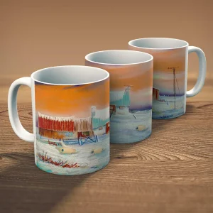Deep Mid Winter, Mug by Ann Vastano
