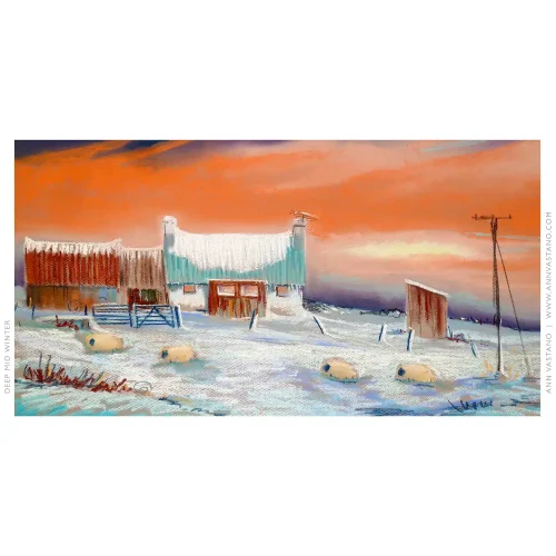Deep Mid Winter, Mug by Ann Vastano - Image 2