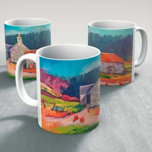 The Smiddy, Mug by Ann Vastano