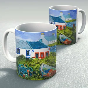 Old Post Office, Mug by Ann Vastano