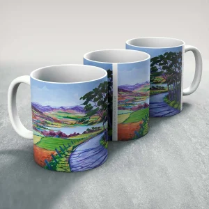 Loch Insh from Hamish's Farm, Mug by Ann Vastano