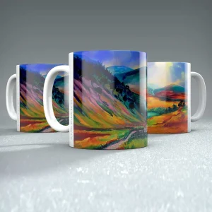 Autumn, Ryvoan Bothy, Mug by Ann Vastano