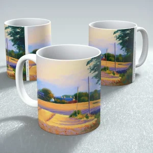 Shadows in the Barley, Mug by Colin Robertson