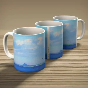 Afternoon Blue, Mug by Colin Robertson