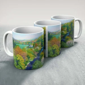 Sunlight on the Trees, Mug by Colin Robertson