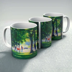 Sunlight through the Trees, Mug by Colin Robertson