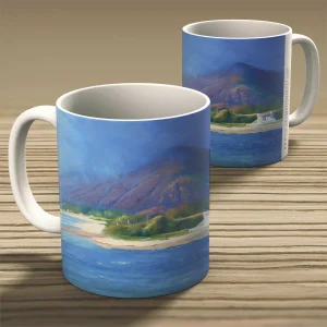 Sunshine through the rain, Mug by Colin Robertson