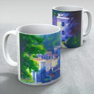 Early Morning Shadows, Dunkeld, Mug by Colin Robertson