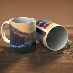 Autumn Evening, Dunkeld, Mug by Colin Robertson