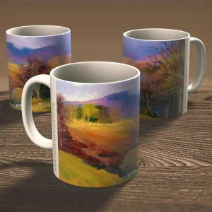 Bridge of Balgie, Glenlyon, Mug by Colin Robertson