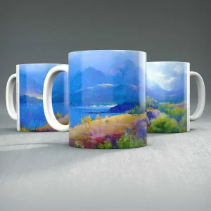 Passing Clouds, Torridon, Mug by Colin Robertson