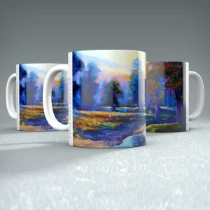 Spring Morning, Glen Derry, Mug by Colin Robertson