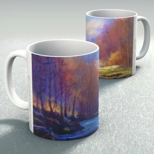 Autumn Sunlight, Glen Lyon, Mug by Colin Robertson