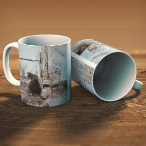 With a View, Mug by Charlotte Strawbridge