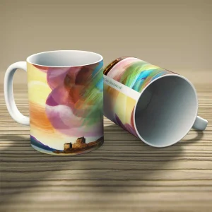 Eilean Donan Castle, Mug by Esther Cohen