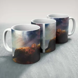 Dunnottar Castle, Mug by Esther Cohen