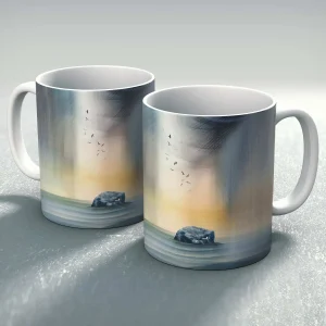 Drift Bass, Canty Bay, Mug by Esther Cohen