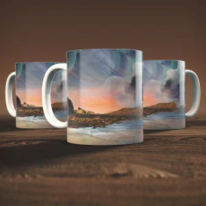 Summer Sunset, Seacliff Beach, Mug by Esther Cohen