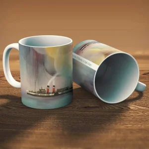 PS Waverley, A & J Inglis, Glasgow, Mug by Esther Cohen