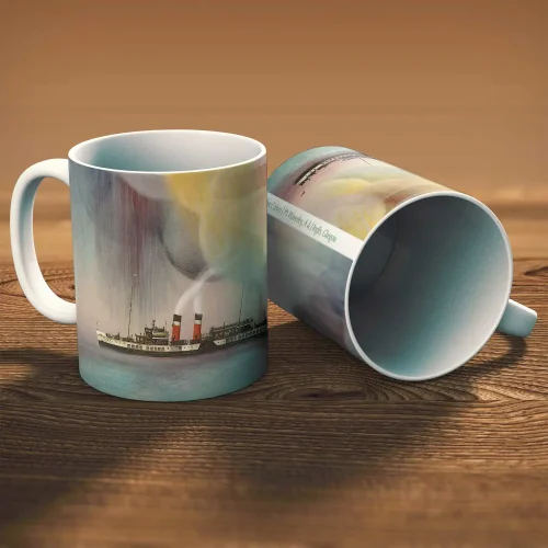 PS Waverley, A & J Inglis, Glasgow, Mug by Esther Cohen