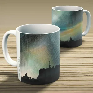 Stormy Skyline, Mug by Esther Cohen