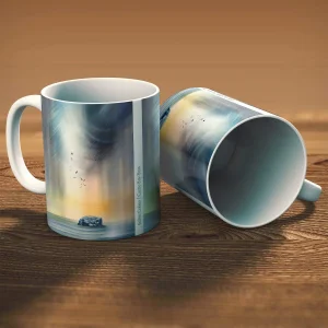 Canty Bay Bass (Vertical), Mug by Esther Cohen