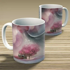 Blossom Bothy, Mug by Esther Cohen