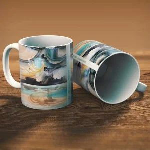 Glasgow Waterfront, Mug by Esther Cohen