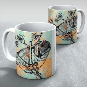 Blue Tit, Mug by Estelle Richardson