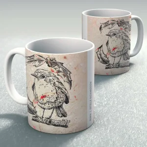 Robin, Mug by Estelle Richardson