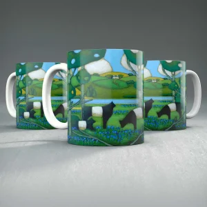 Galloway Bluebells, Mug by Fiona Millar