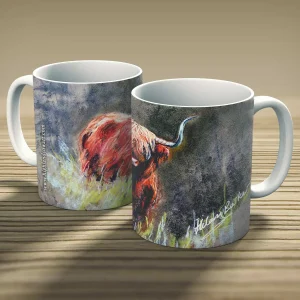 Caitag of Carnach, Mug by Hilary Barker