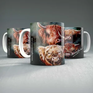 The Lyntoun Girls, Mug by Hilary Barker