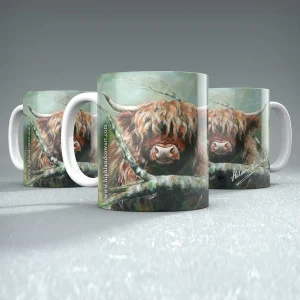 Milis Playing peekaboo, Mug by Hilary Barker
