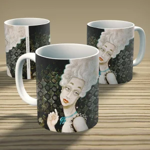 The Emperors Wife, Mug by Ingrid Nilsson
