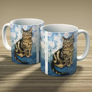 Rorys Tiger, Mug by Ingrid Nilsson